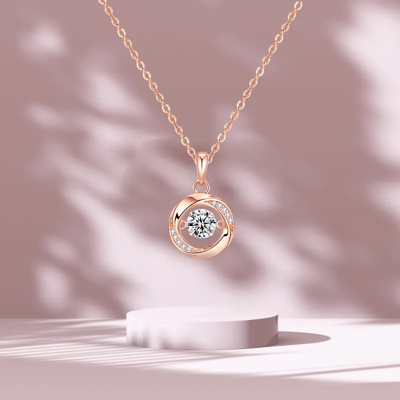 VOCK S925 Silver Necklaces Women's-4