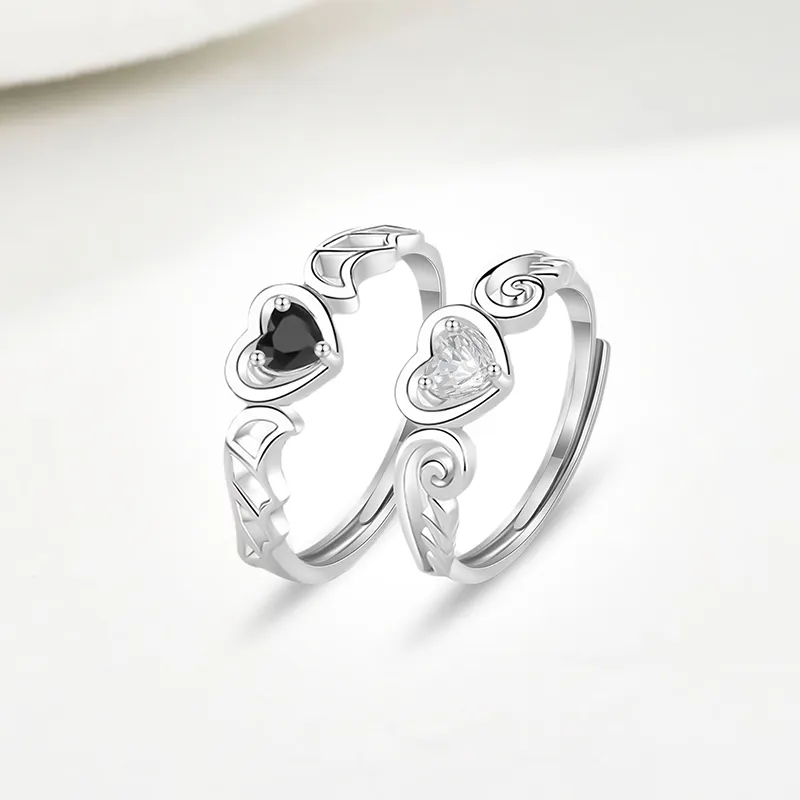 VOCK S999 Fine Silver Rings Unisex-2