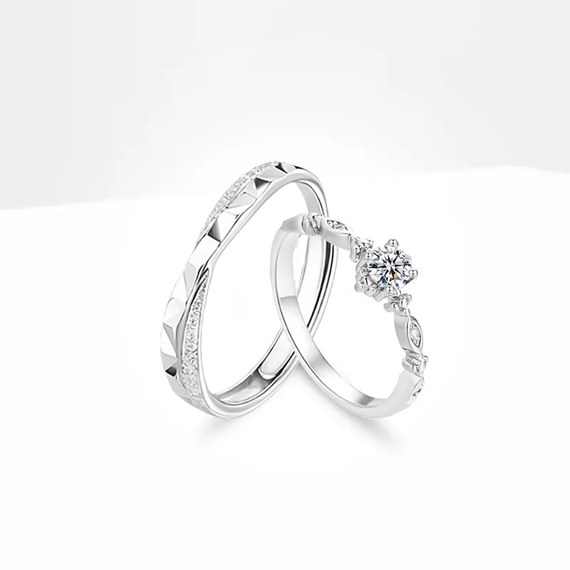 VOCK S999 Fine Silver Rings Unisex-3