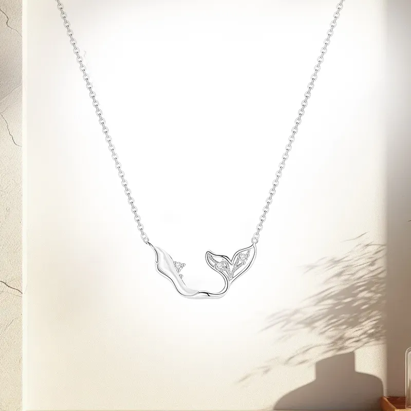 VOCK S925 Silver Necklaces Women's-1