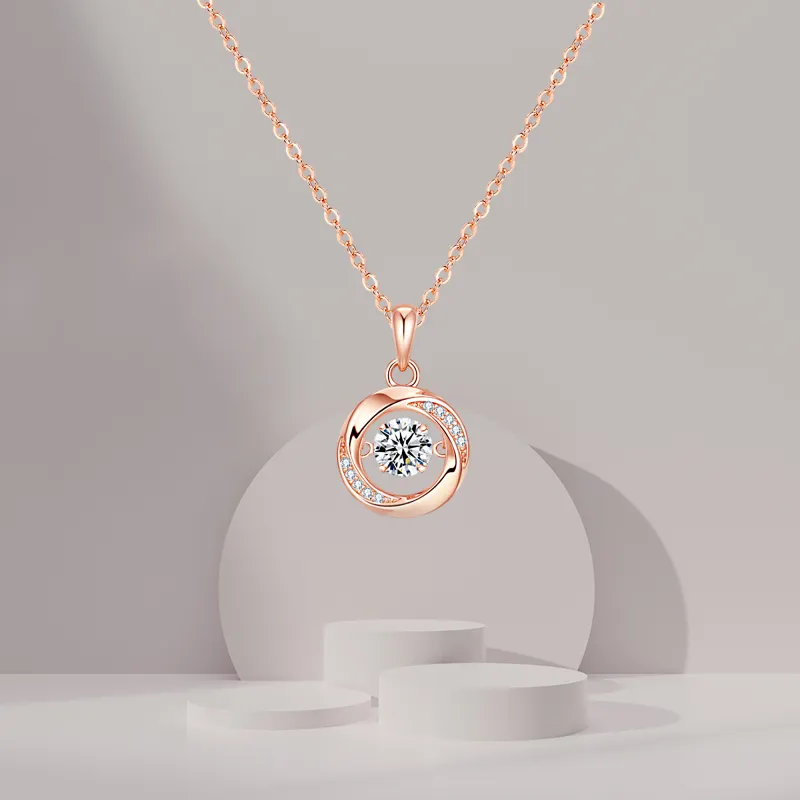 VOCK S925 Silver Necklaces Women's-5