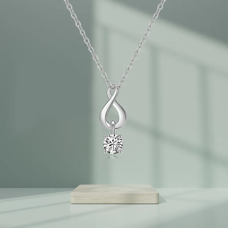 VOCK S925 Silver Necklaces Women's-2