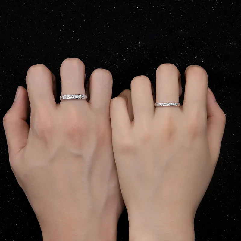 VOCK Sterling Silver Rings Unisex-4