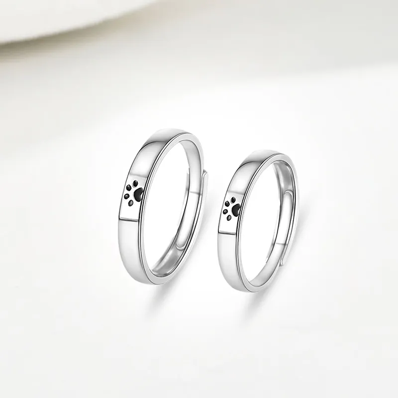 VOCK S 999 Fine Silver Rings Unisex-2