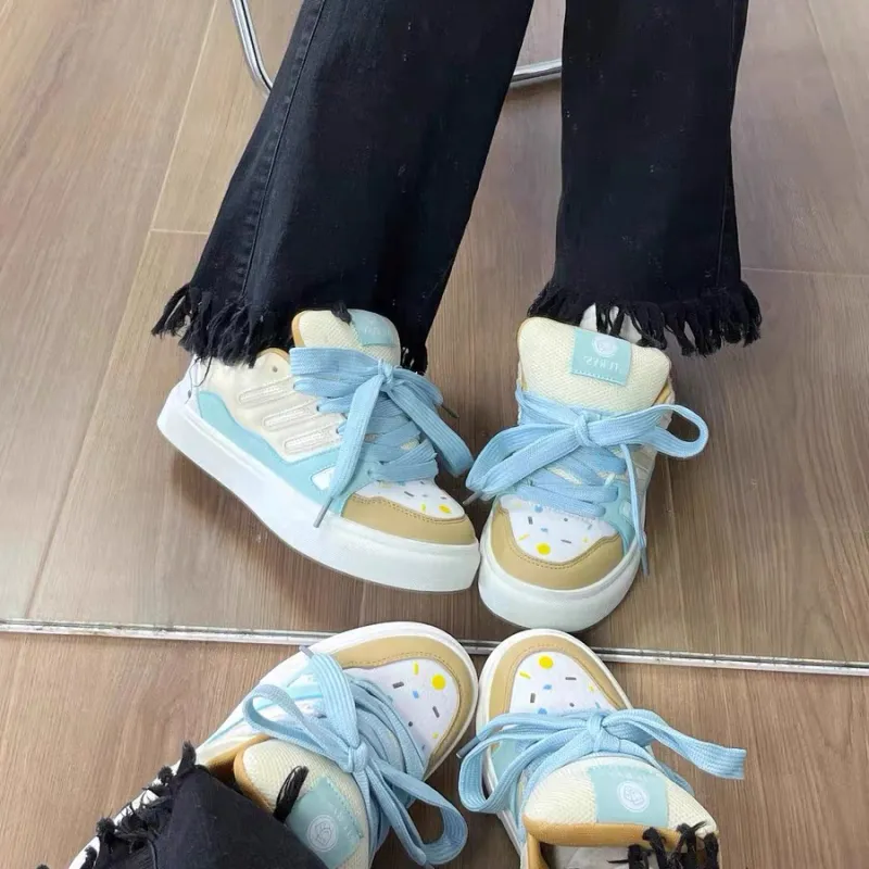 IHBOZ Wear resistant, Lightweight, Breathable, And Non slip. Low Top Skateboard Shoes Women's-17