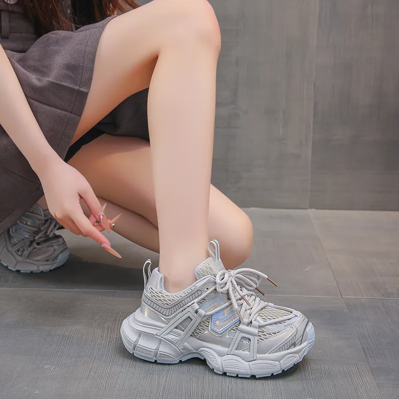 IHBOZ Low Top Chunky Sneakers Women's-5