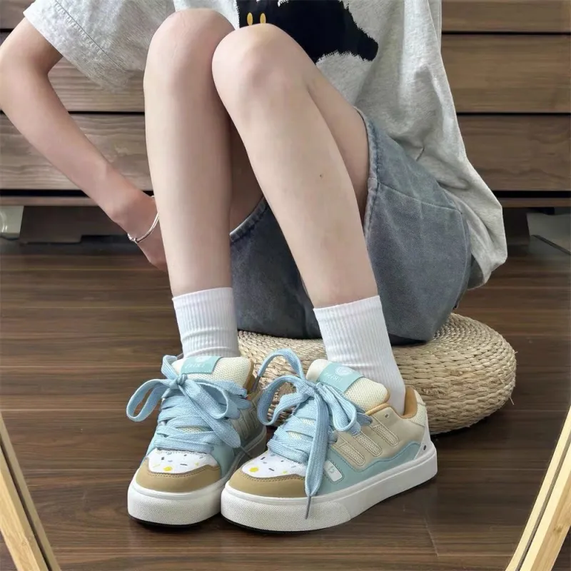 IHBOZ Wear resistant, Lightweight, Breathable, And Non slip. Low Top Skateboard Shoes Women's-13