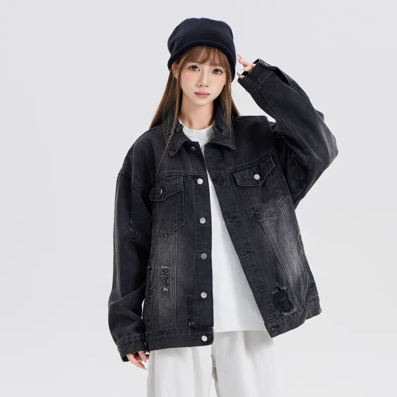 RCTAMY Denim Jackets Unisex-4