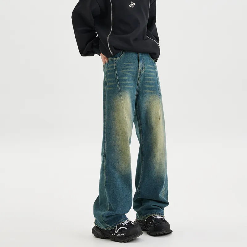 RCTAMY Jeans Unisex Nostalgic Blue-5
