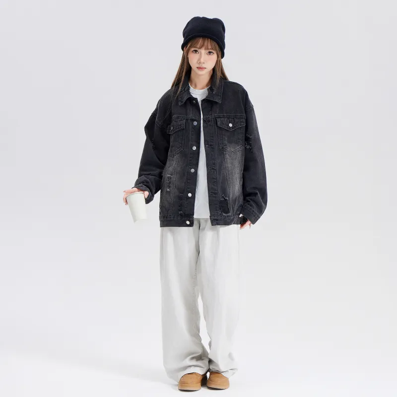 RCTAMY Denim Jackets Unisex-2