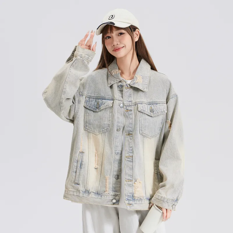 RCTAMY Denim Jackets Unisex-14