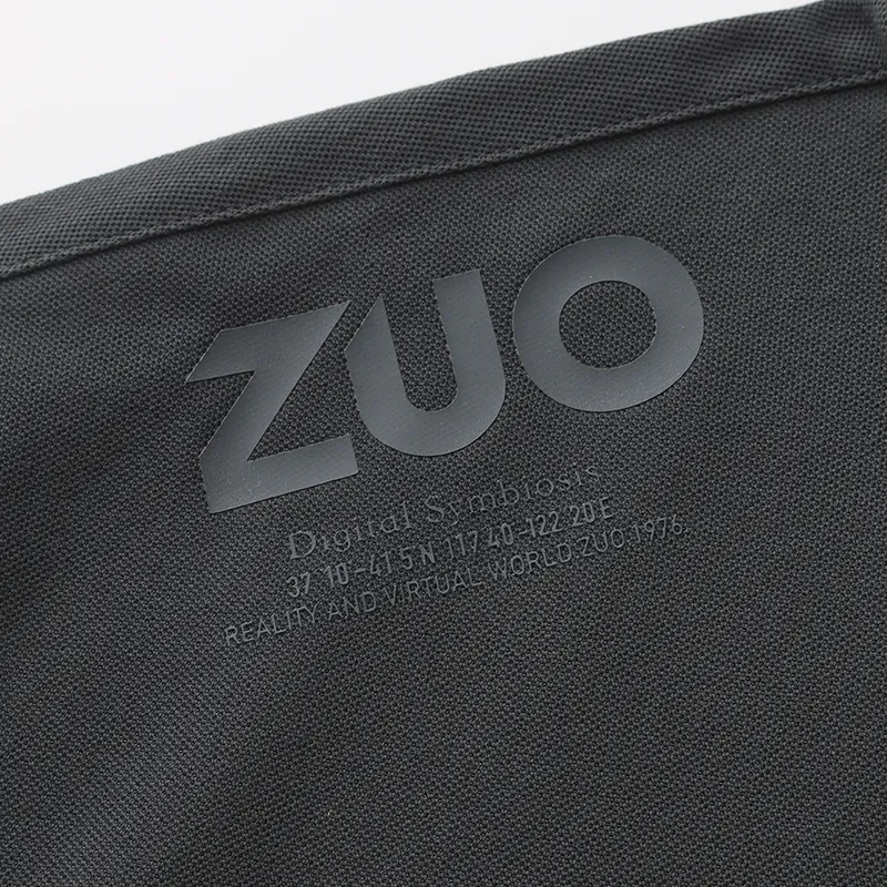 ZUO Polo Shirts Men Dark Gray-4