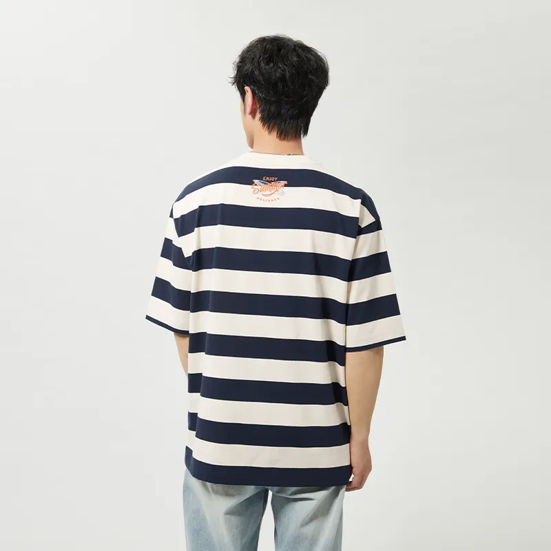 ZUO T Shirts Men Navy Blue-3