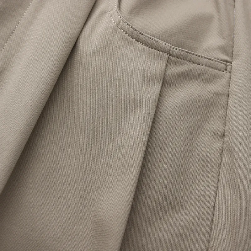 ZUO Casual Pants Men Khaki-4
