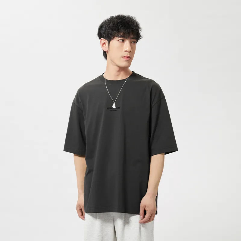 ZUO T Shirts Men Dark Gray-3
