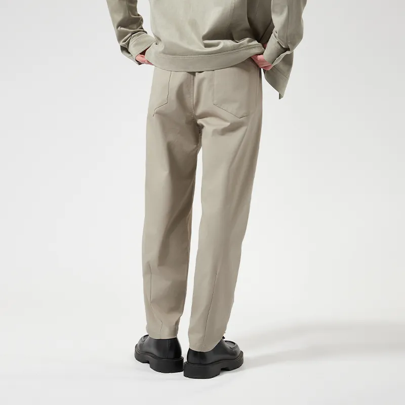 ZUO Casual Pants Men Khaki-3