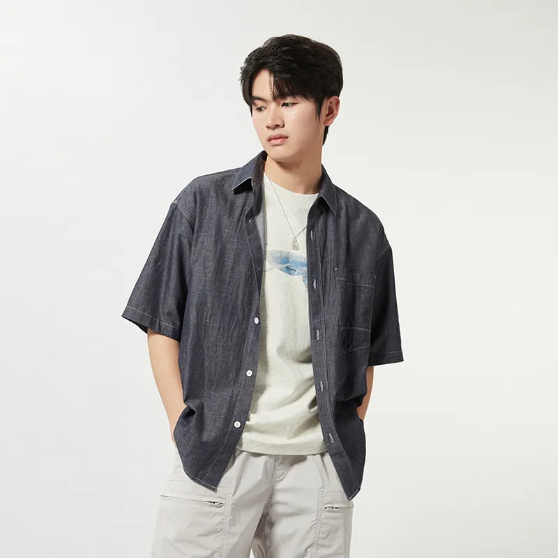 ZUO Shirts Men Slate Gray-2