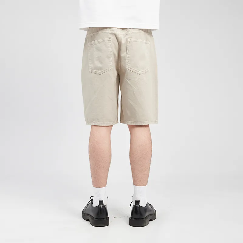 ZUO Denim Shorts Men Apricot-3