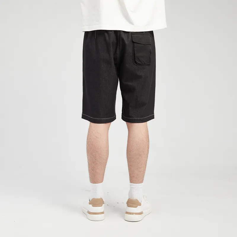 ZUO Denim Shorts Men Dark Gray-3