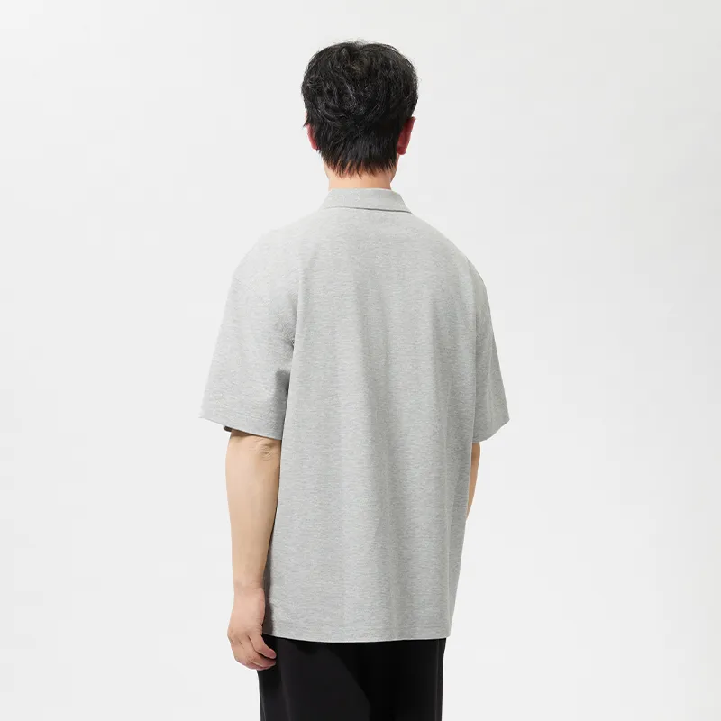 ZUO Polo Shirts Men Gray-3