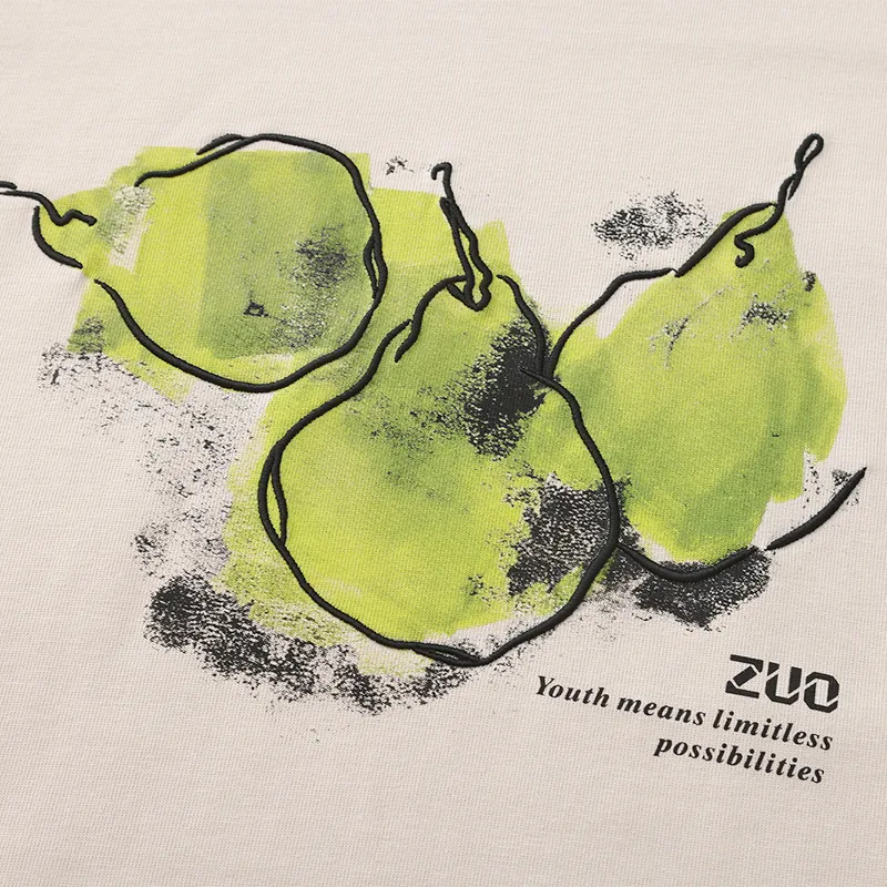ZUO T Shirts Men Apricot-4