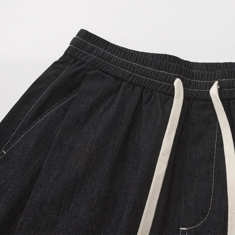 ZUO Denim Shorts Men Dark Gray-4