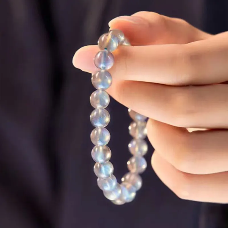 PUTUOSHANWENCHUANG Moonstone Bracelets Women's-1