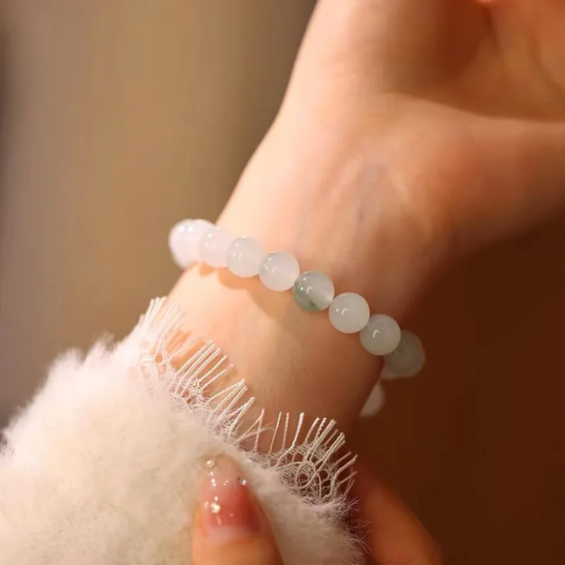 PUTUOSHANWENCHUANG Tianshan Jade Bracelets Women's-2