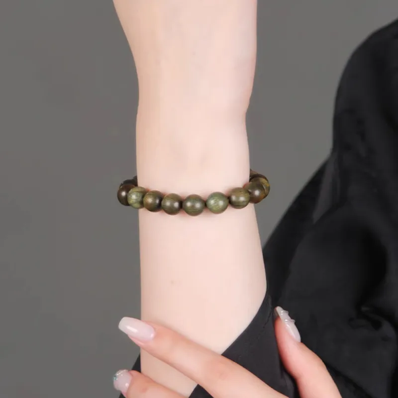 PUTUOSHANWENCHUANG Sandalwood Bracelets Unisex-8