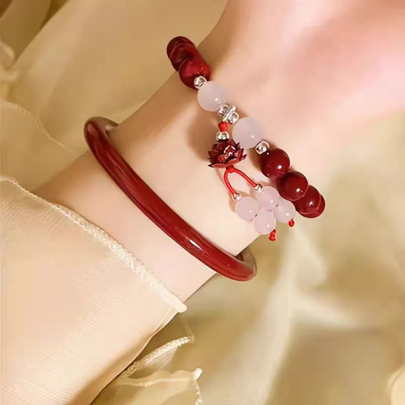 PUTUOSHANWENCHUANG Bracelets Women's-4