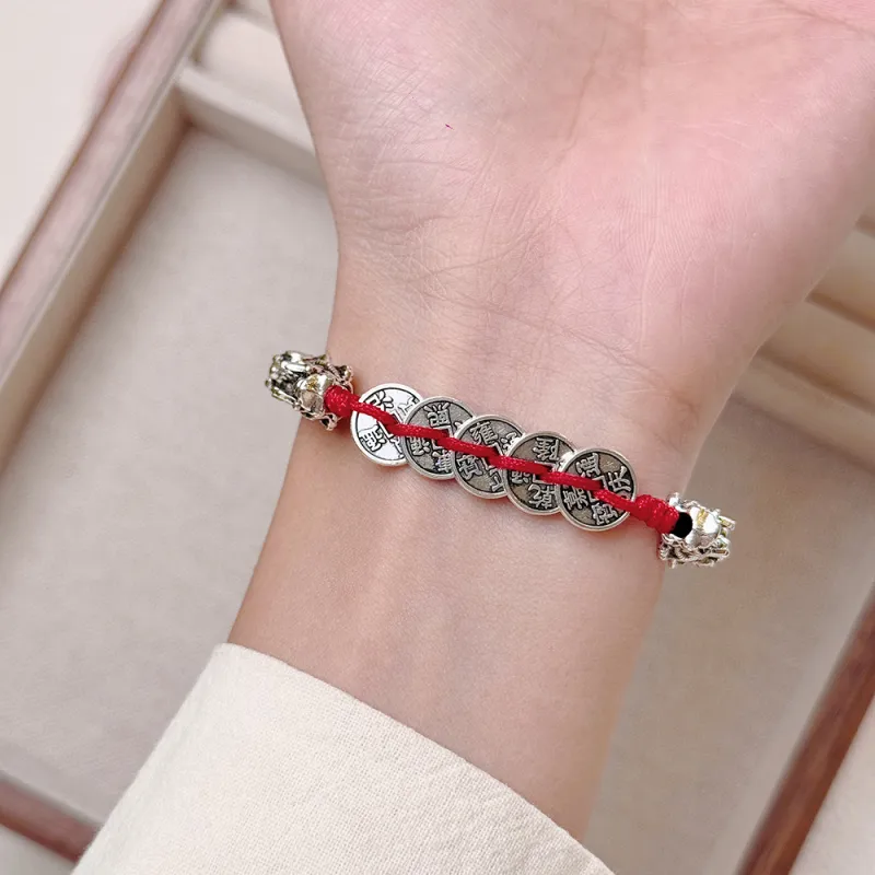 PUTUOSHANWENCHUANG Copper Bracelets Unisex-3