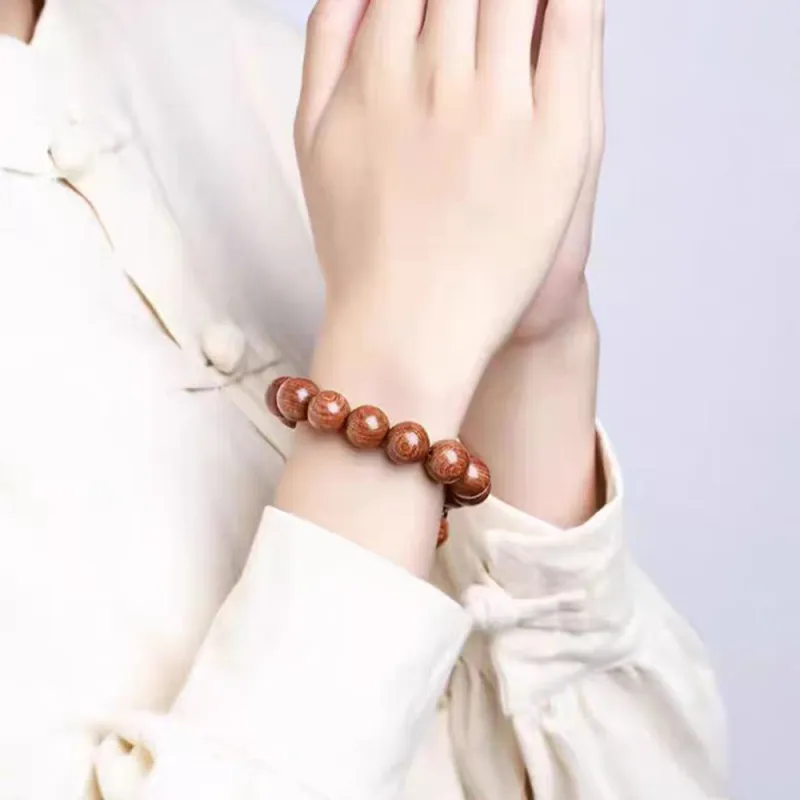 PUTUOSHANWENCHUANG Sandalwood Bracelets Unisex-13