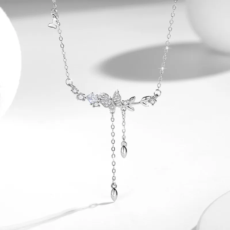 PUTUOSHANWENCHUANG S925 Silver Necklaces Unisex-3