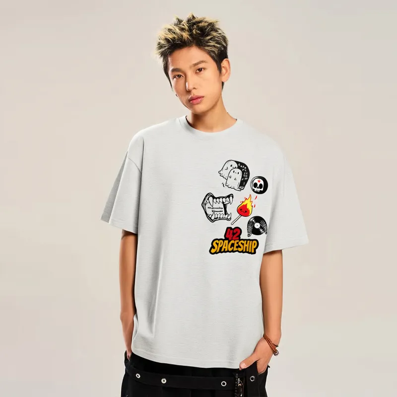 42SPACESHIP T Shirts Unisex-2