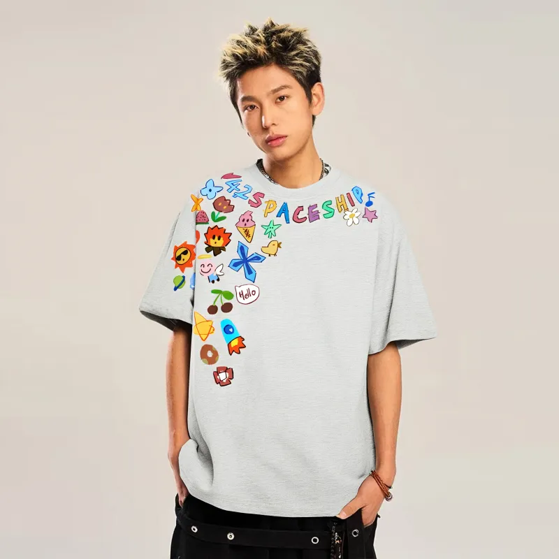 42SPACESHIP T Shirts Unisex-2