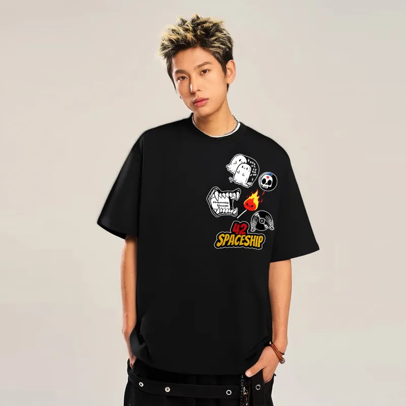 42SPACESHIP T Shirts Unisex-6