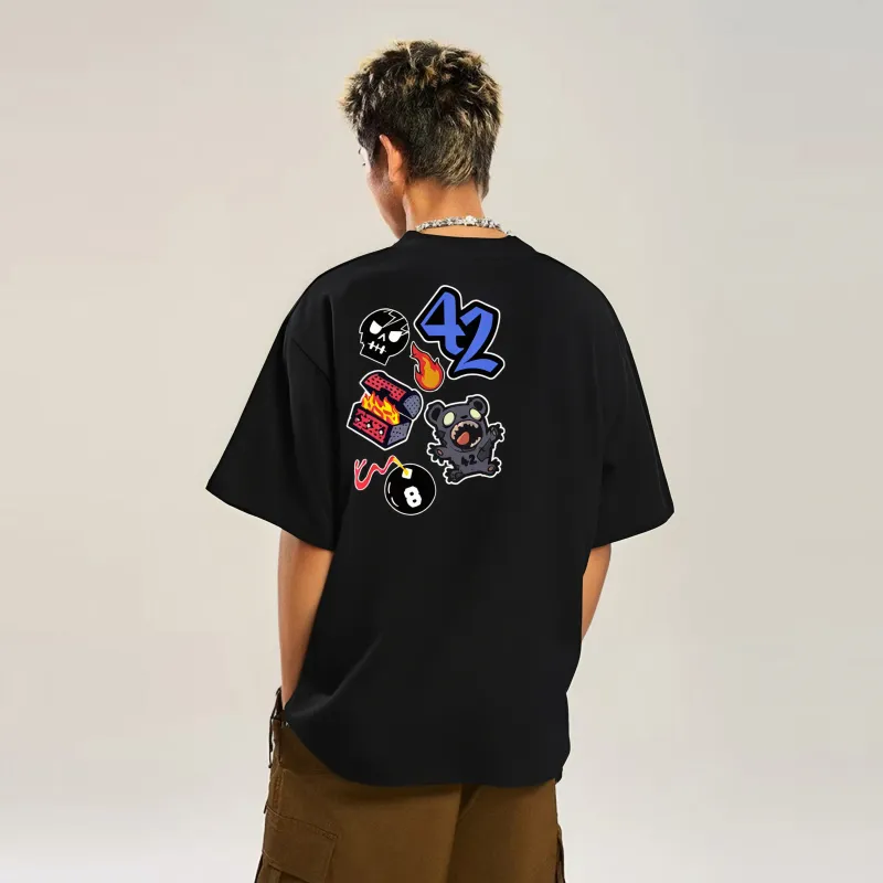 42SPACESHIP T Shirts Unisex-7
