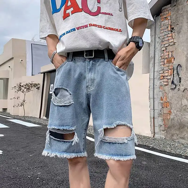 Zomuros Denim Shorts Unisex-2