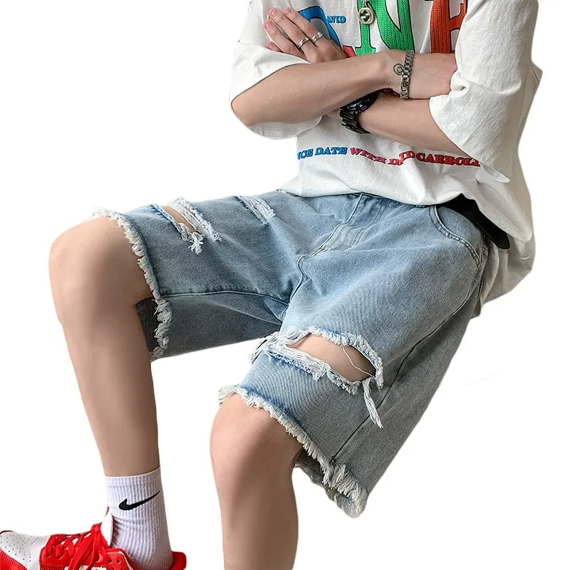 Zomuros Denim Shorts Unisex-5