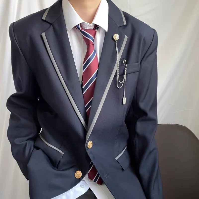 Zomuros Business Suits Unisex Navy Blue-1