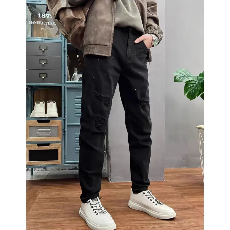 Zomuros Jeans Unisex Black-3