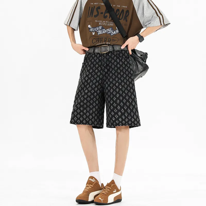 Pallsupol Denim Shorts Unisex-5