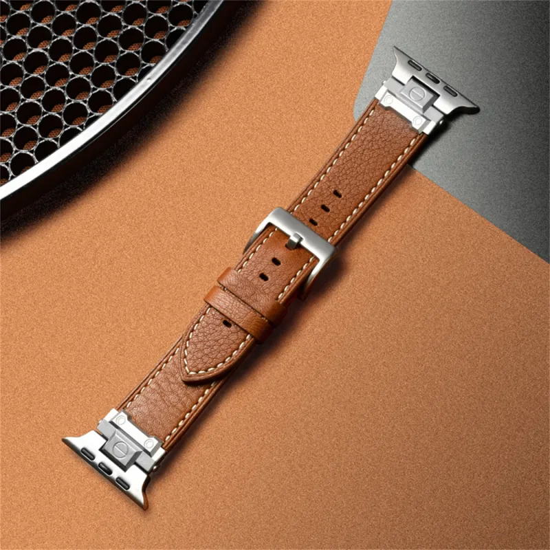 Antey Watch Band Apple Compatibility 175 220mm Leather Material-5