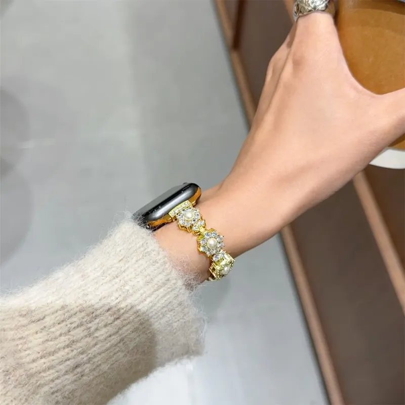 Antey Watch Bands Apple Compatibility 195mm Zircon Material Unisex-1