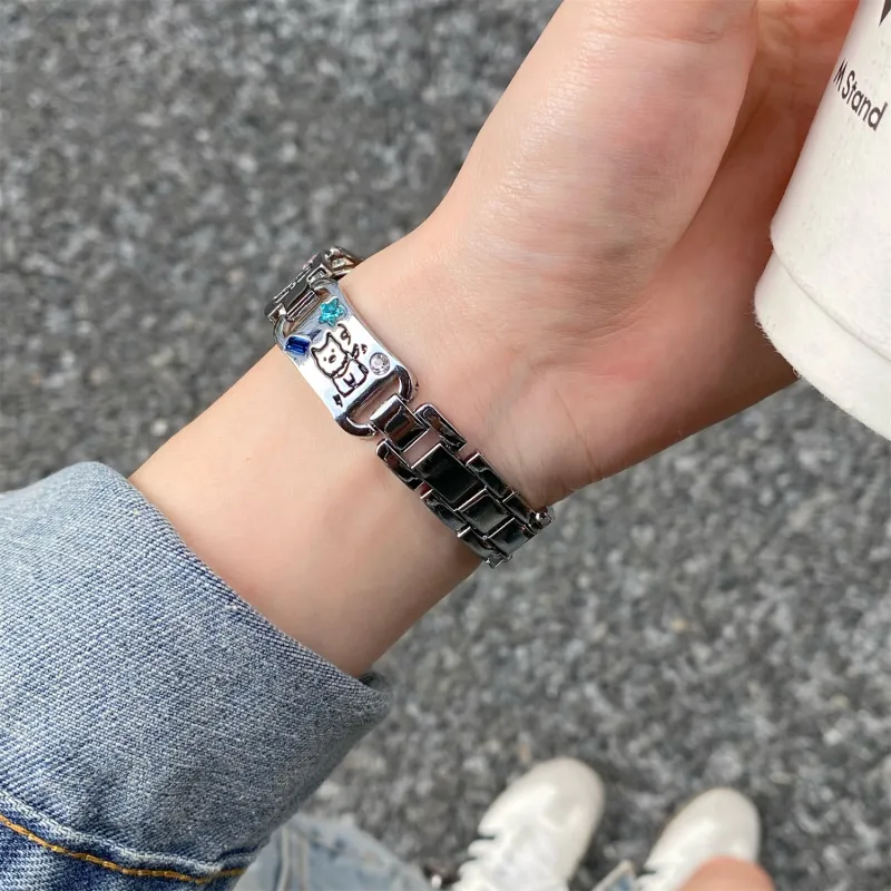 Antey Xiaomi Compatibility Watch Band 190mm Stainless Steel Material-1