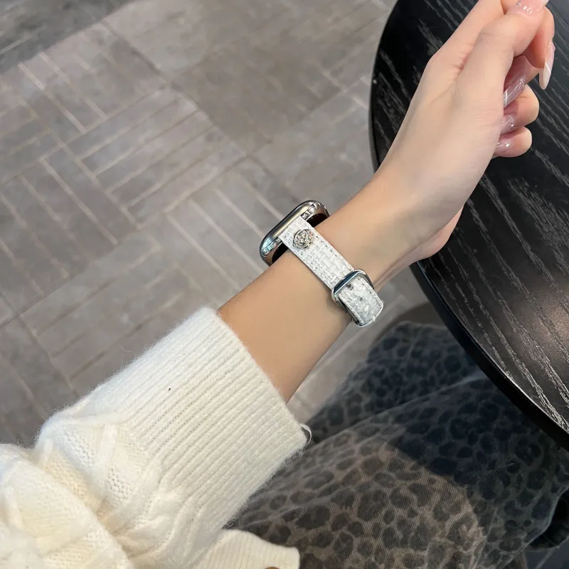 Antey Watch Bands Apple Compatibility 175~220mm Genuine Leather Material Unisex-1