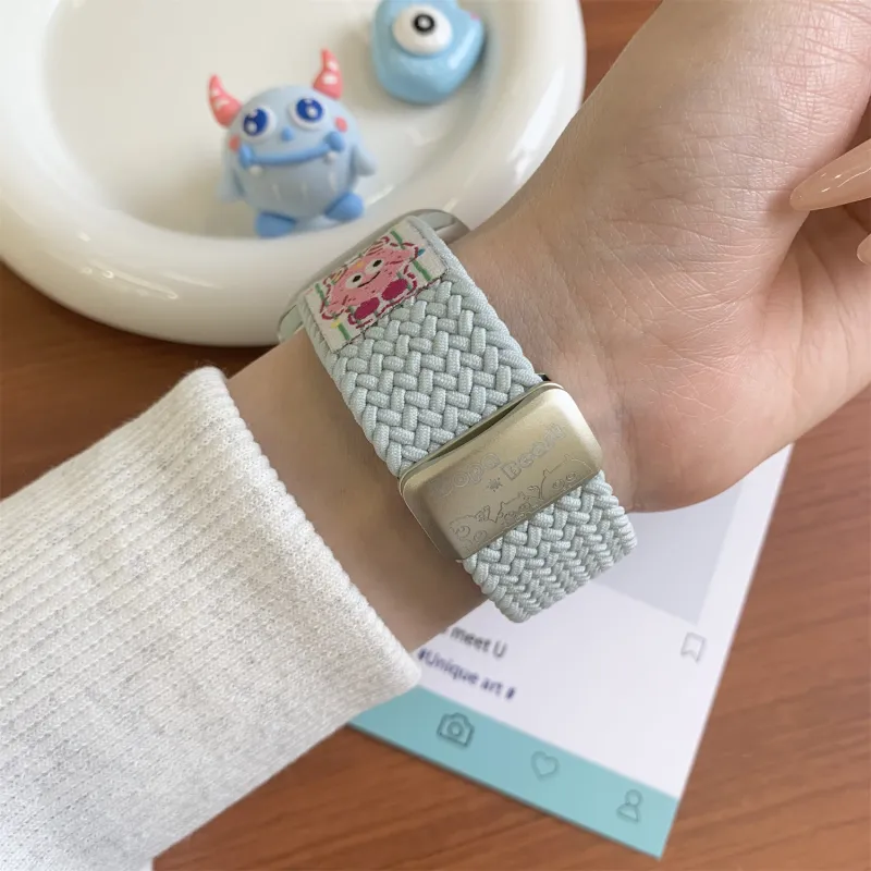 Antey Watch Band Apple Compatibility Nylon Material-20