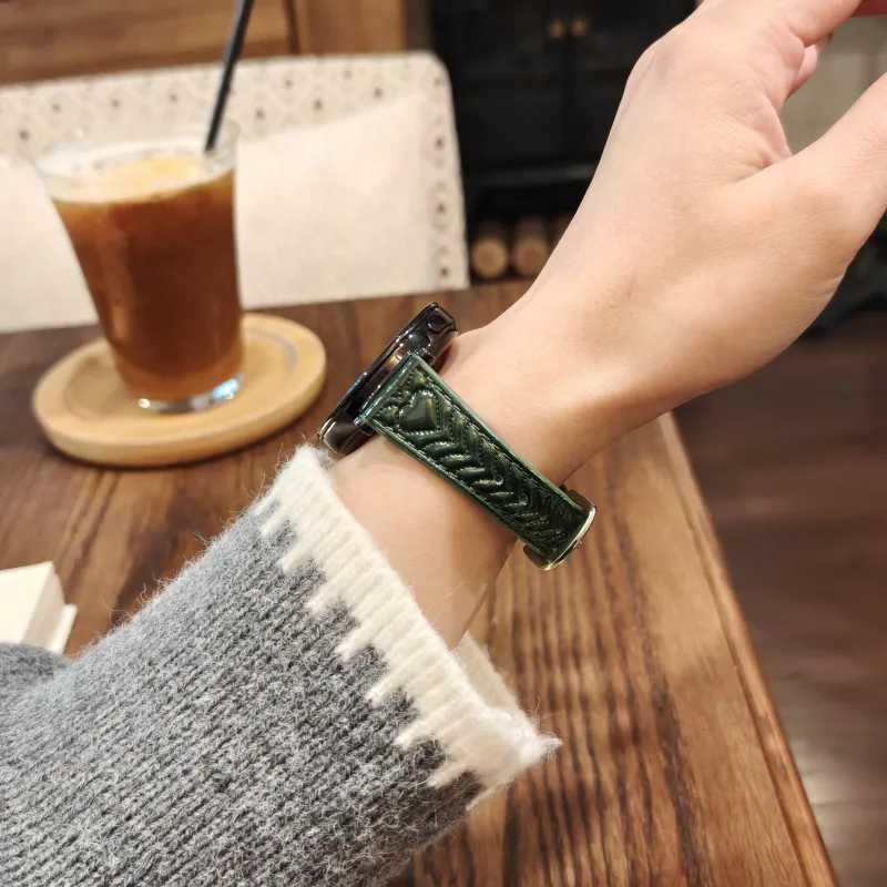 Antey Watch Bands Samsung Compatibility 196-115mm Genuine Leather Material Unisex-7