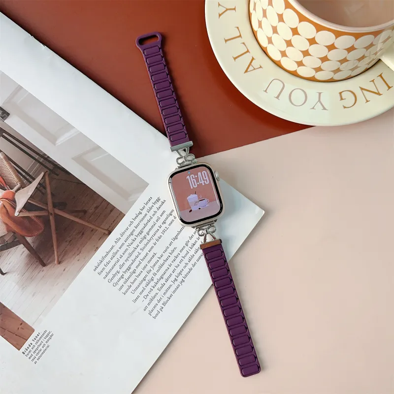 Antey Watch Band Apple Compatibility Silicone Material-29