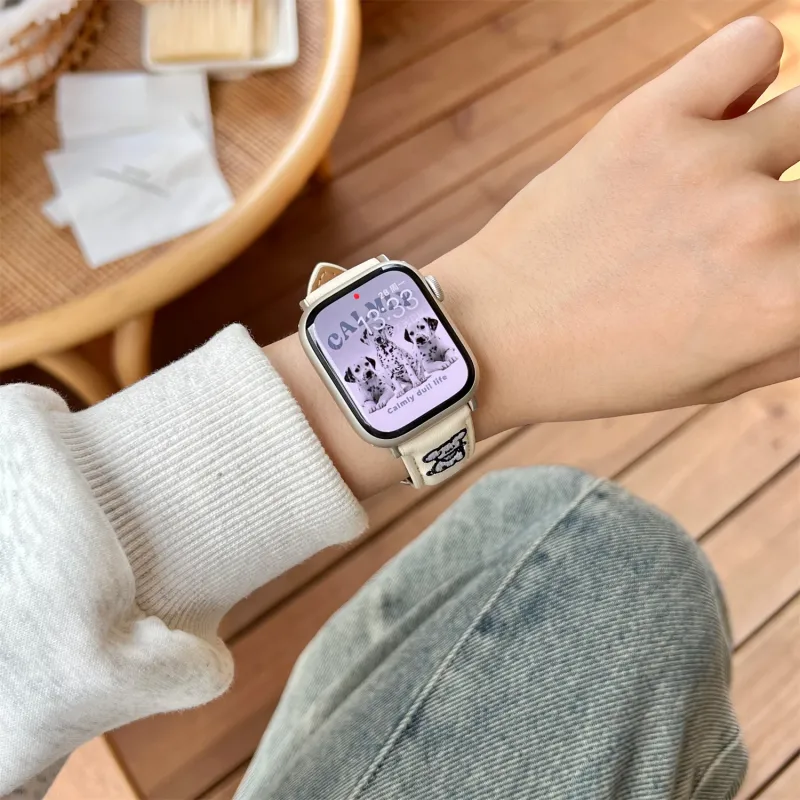 Antey Apple Compatibility Watch Band 175 220mm Leather-2